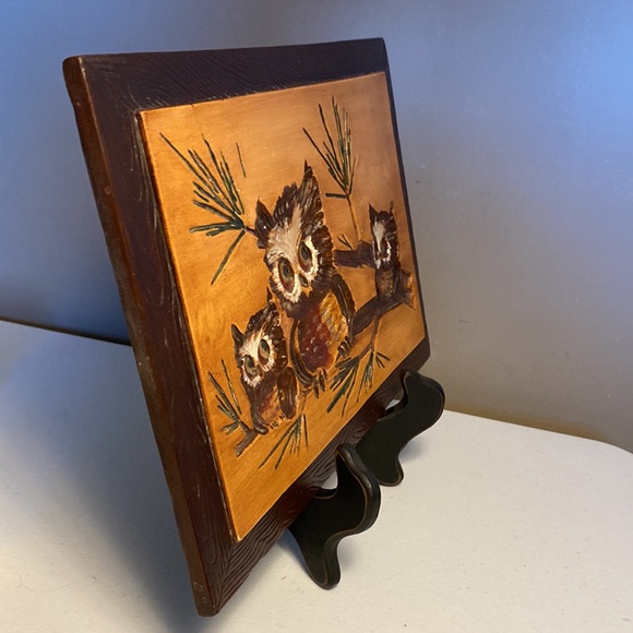 Owls Ceramic Wall Decor - Picture 5 of 6